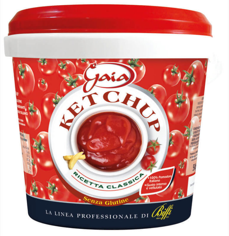 Ketchup Secchio Gaia Eura Food Srl Distributore Italiano Kebab