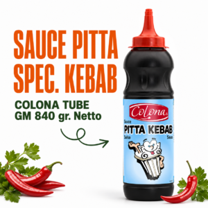SAUCE PITTA SPEC. KEBAB COLONA TUBE GM 840 gr .Netto