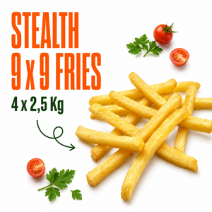 Stealth 9 x 9 Fries 4 x 2,5 Kg