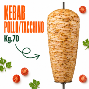 KEBAB POLLO/ TACCHINO Kg.70
