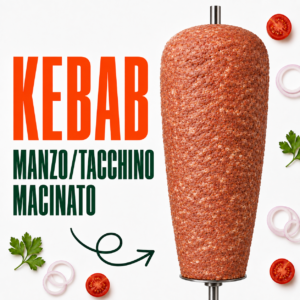 KEBAB DI MANZO / TACCHINO MACINATO Kg.7