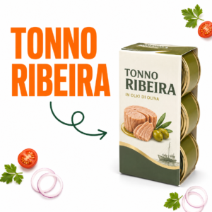 Tonno Ribeira 80 gr x 3 pz _240 gr Olio d'Oliva