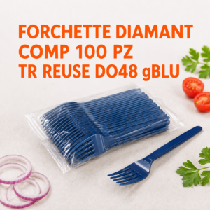 Forchette diamant comp 100 PZ tr reuse do48 gBLU