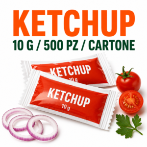 KETCHUP 10 G / 500 PZ / CARTONE