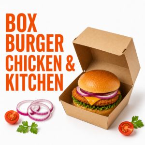 Box Burger Chicken & Kitchen .Pz 800