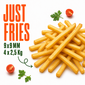 Just fries 9x9mm_4 x2.5 Kg