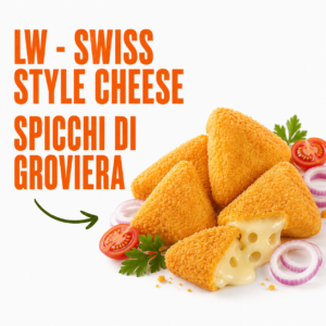 LW - Swiss Style Cheese Spicchi di Groviera 1 Kg