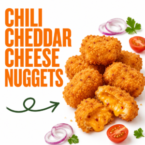 Chili Cheddar Cheese Nuggets 5 x 1,00 Kg