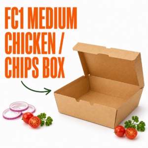 FC1 Medium _Lebel_chicken/Chips170x100x70H. Box.350 Pz