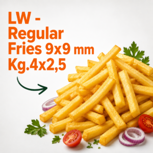 LW - Regular Fries 9x9 mm Kg.4x2,5