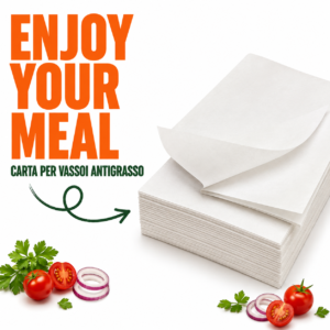 Enjoy your Meal Carta per Vassoi antigrasso (30x40cm) 1x1000